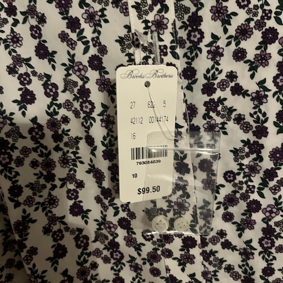 Brooks Brothers Floral Button-Up Blouse - Picture 5 of 8